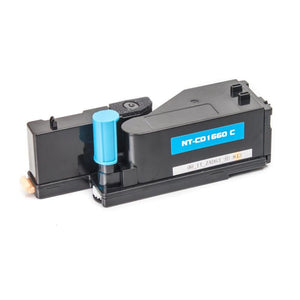Compatible Dell 332-0400 5R6J0 Cyan Toner Cartridge for Dell C1660w Printer