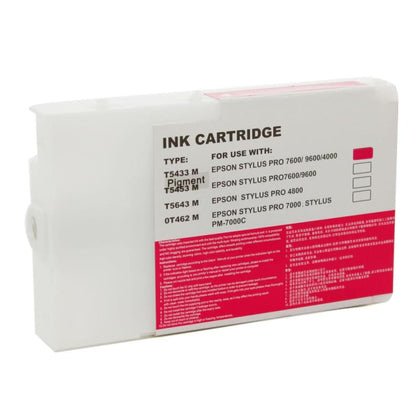 Compatible Epson T543300 Magenta Ink Cartridge Pigment