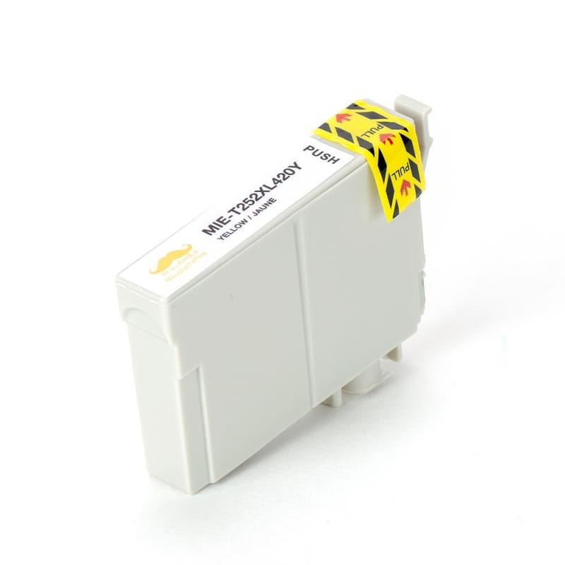 Compatible Epson T252XL420 Yellow Ink Cartridge High Yield - Moustache®