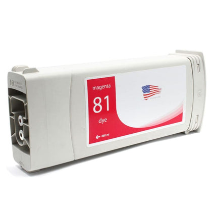 Remanufactured HP 81 C4932A Magenta Ink Cartridge