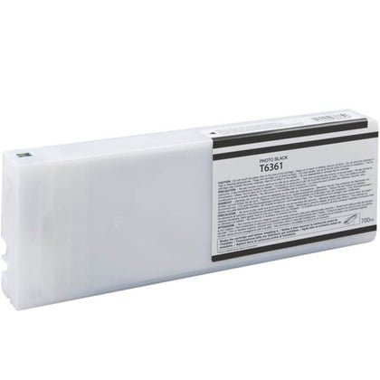 Compatible Epson T636100 700ml Photo Black Ink Cartridge High Yield