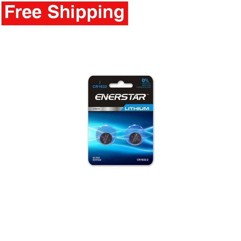 2 x CR1632 | DL1632 | ECR1632 3 Volt Lithium Battery Replacement - Free Shipping