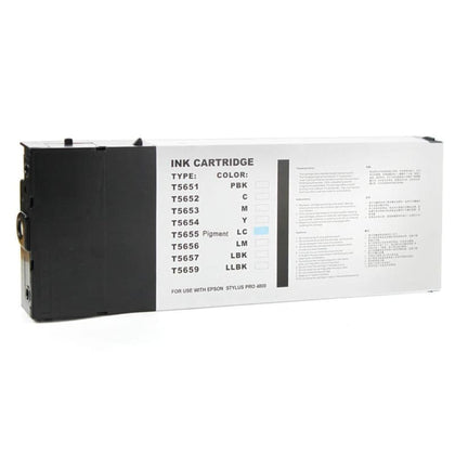 Compatible Epson T565500 Light Cyan Ink Cartridge Pigment