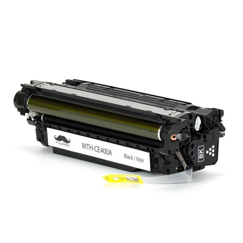 Compatible HP 507A CE400A Black Toner Cartridge - Moustache®