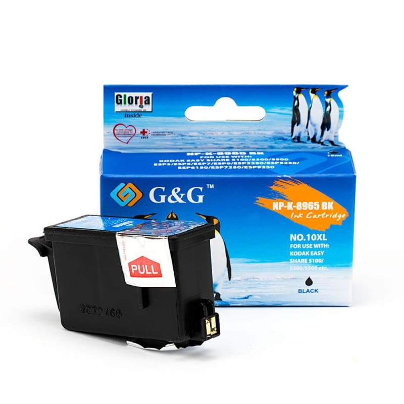 Compatible Kodak 10XL 8965 1215581 8237216 Black Ink Cartridge High Yield - G&G™
