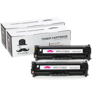 Compatible HP 312A CF383A Magenta Toner Cartridge - Moustache®