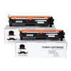 Compatible HP 30X CF230X Black Toner Cartridge High Yield - Moustache®