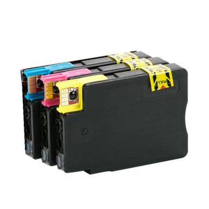 Compatible HP 933XL Color Ink Cartridge Combo High Yield C/M/Y