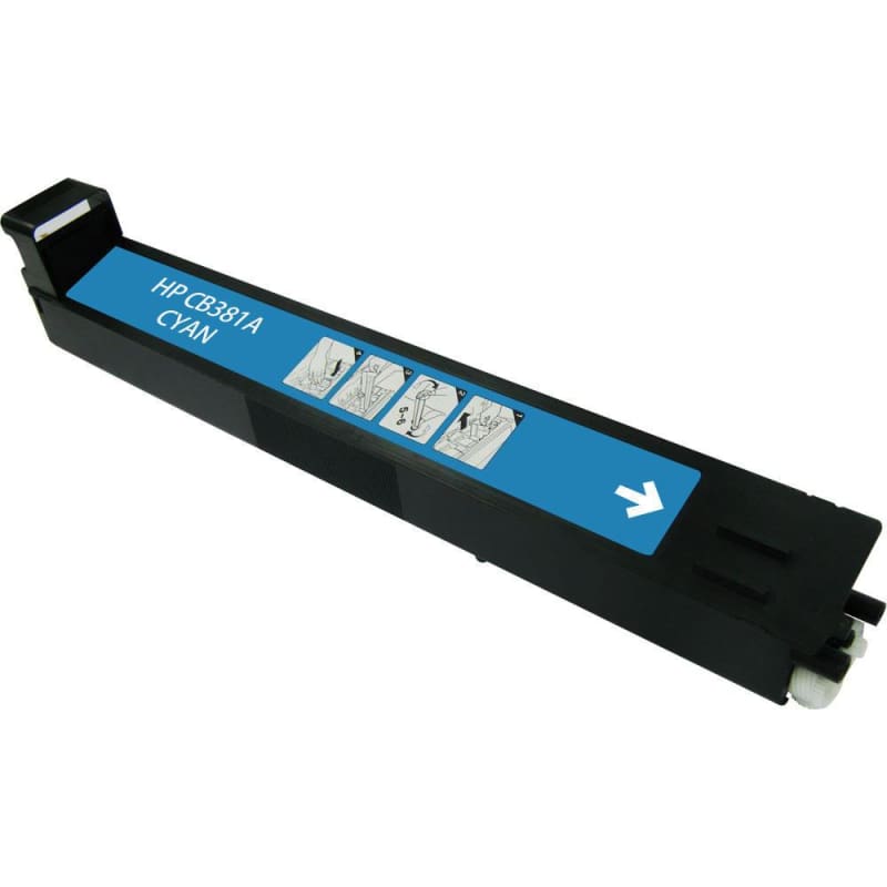 Remanufactured HP 824A CB381A Cyan Toner Cartridge