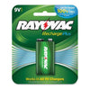 Rayovac 9V Rechargeable NiMH Batteries 1-Pack